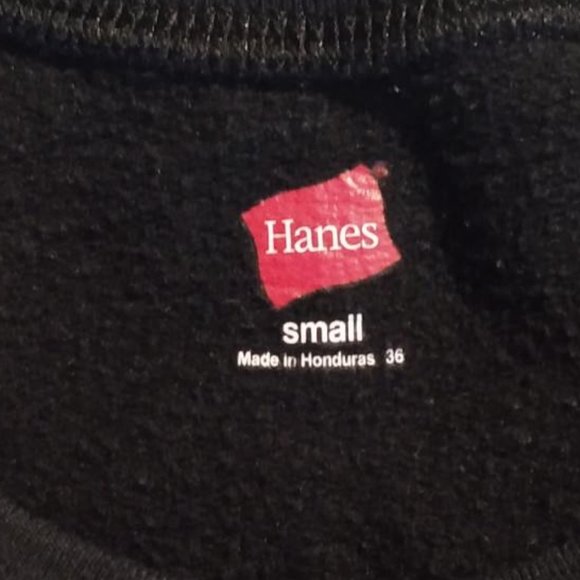 Hanes, kids sweater, ROAM WILD, black, size Small - Picture 6 of 7